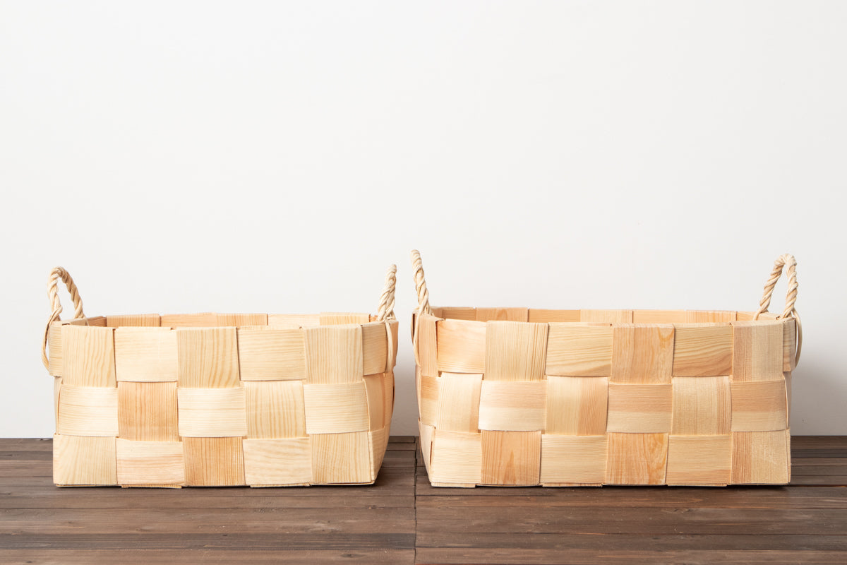 Laundry basket S, M / Pine / EST 330722