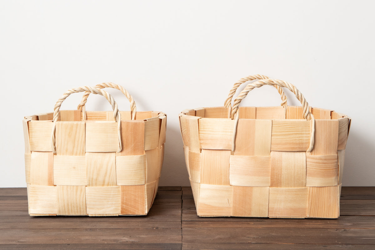 Laundry basket S, M / Pine / EST 330722