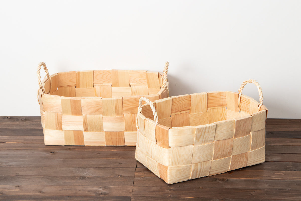 Laundry basket S, M / Pine / EST 330722