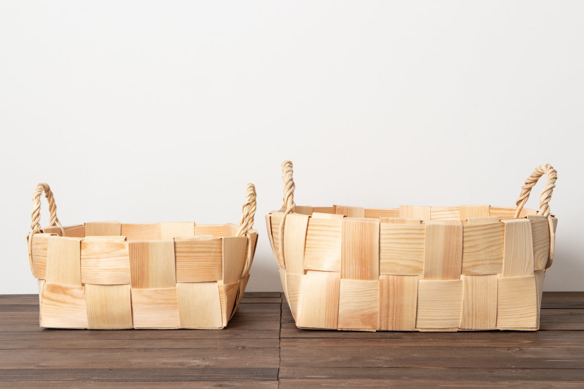 Apple basket S, L / Pine / EST 330726