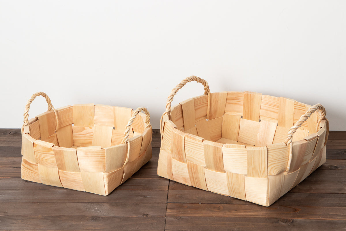 Apple basket S, L / Pine / EST 330726