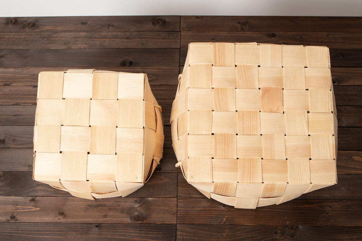 Apple basket S, L / Pine / EST 330726