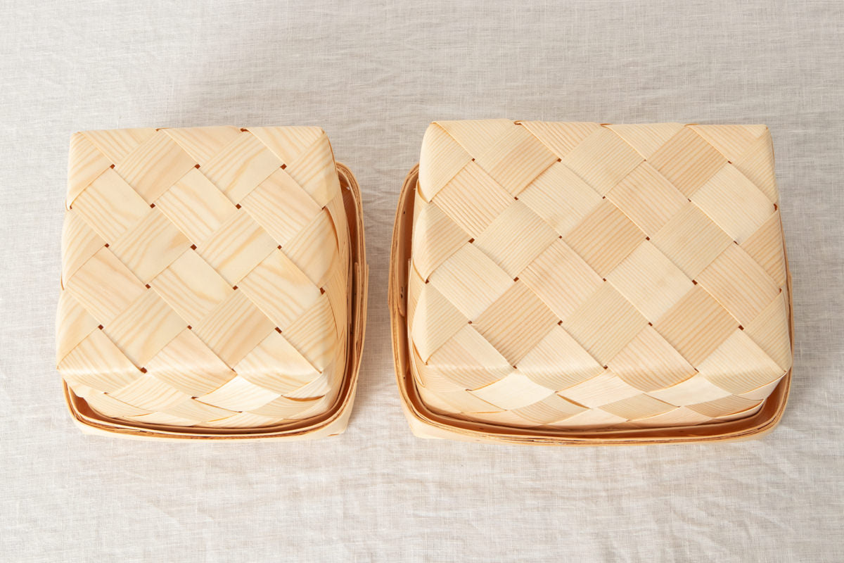 Square box, Rectangle box / Pine / EST 330741