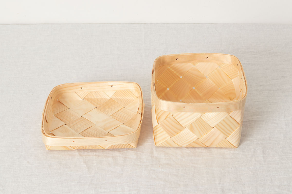 Square box, Rectangle box / Pine / EST 330741