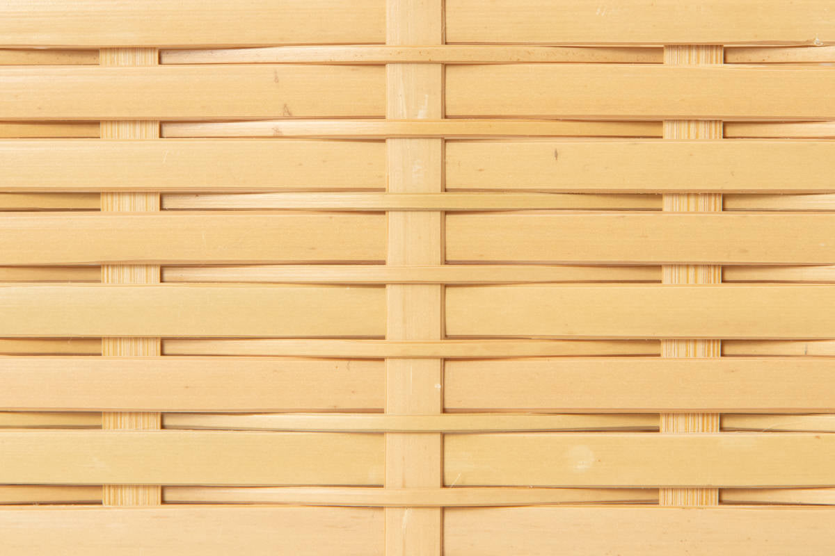 Wastepaper basket S / White bamboo / Kagoshima-JPN 211207-1