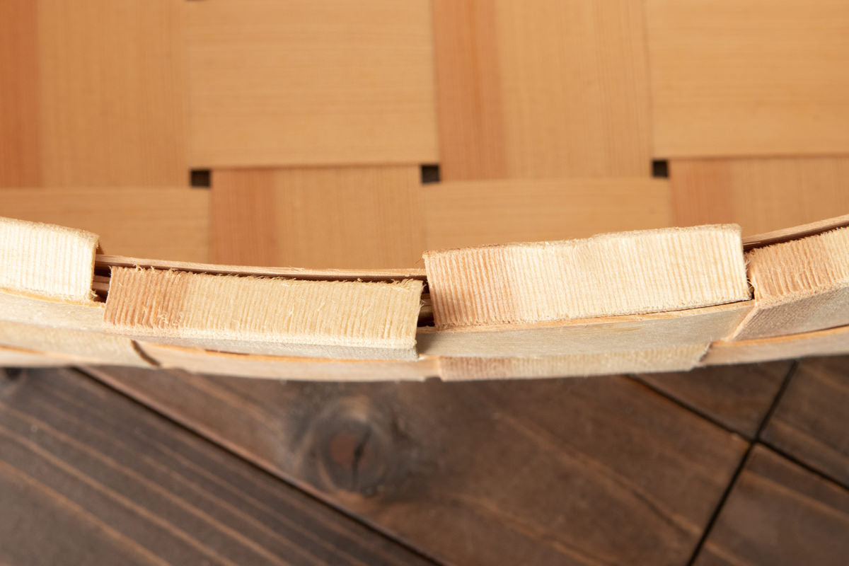 Firewood basket -angular- / Pine / EST 330714-1