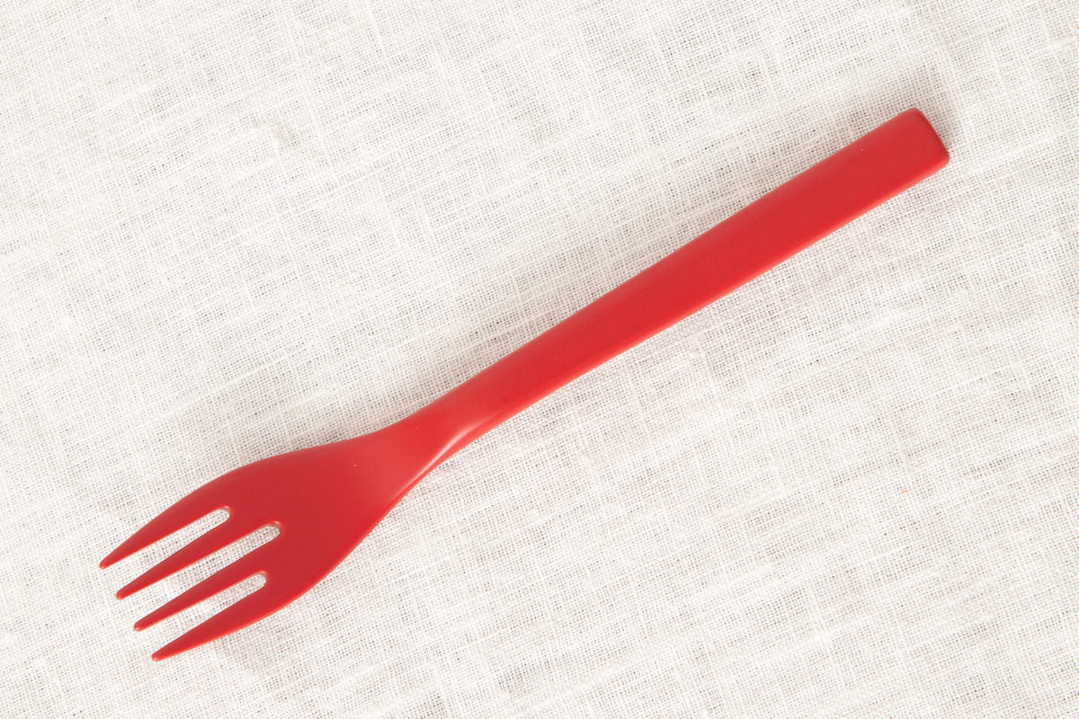 Sweets Fork, Spoon / Natural, Red / Japanese cherry birch / Ōita-JPN 211153
