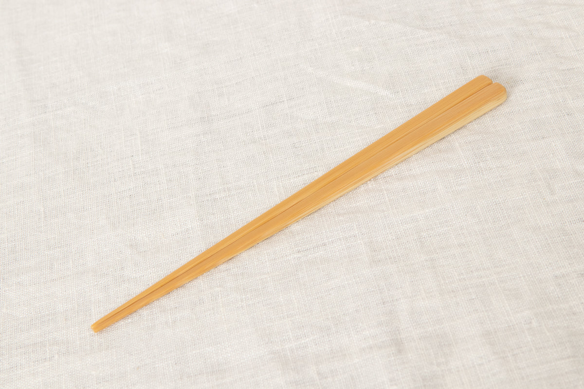 大分県/孟宗竹 竹箸 18cm・21cm・23cm/クリヤ・赤 6種 211124