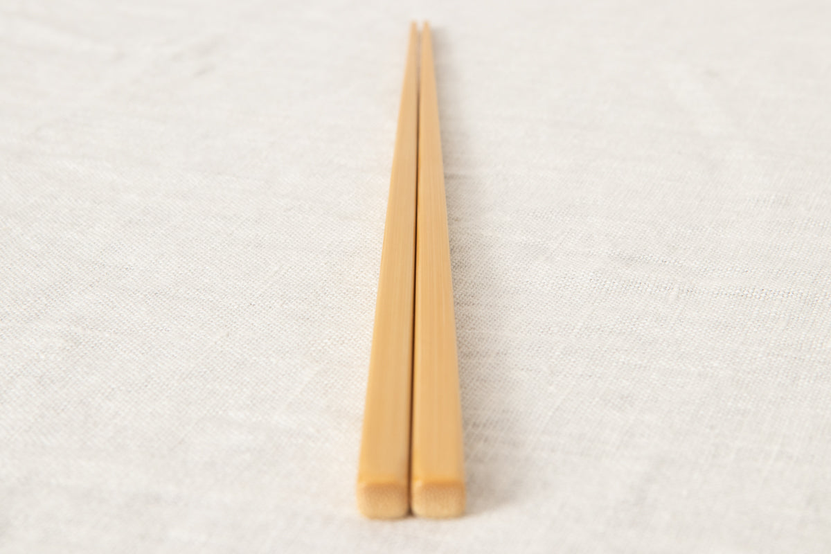 大分県/孟宗竹 竹箸 18cm・21cm・23cm/クリヤ・赤 6種 211124