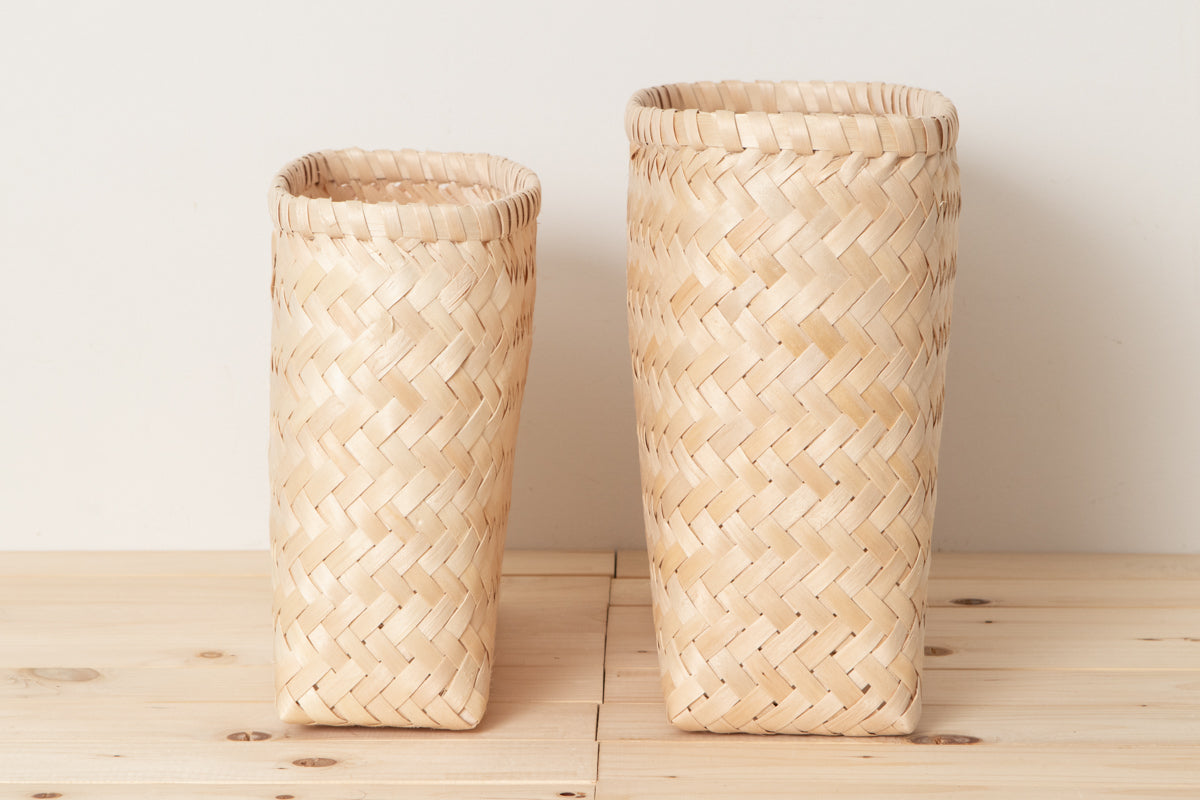 Organizing basket slim S, L / Itaya maple / Akita-JPN 720909