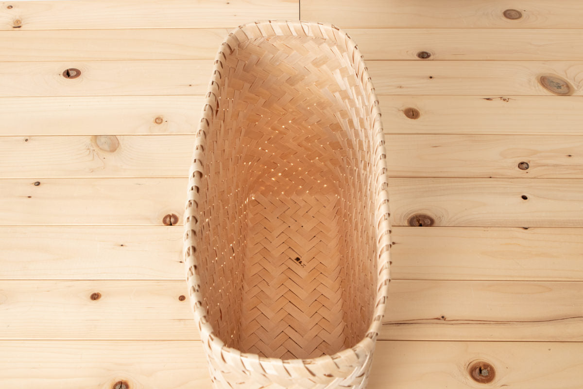 Organizing basket slim S, L / Itaya maple / Akita-JPN 720909