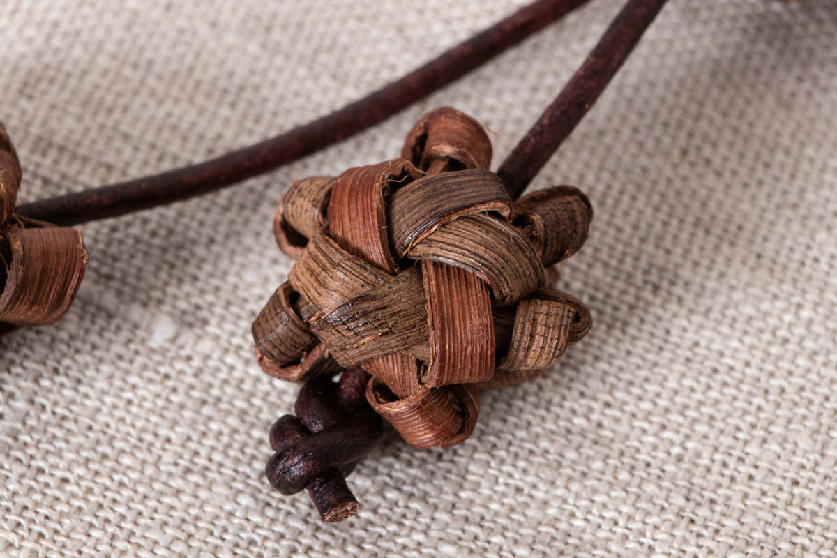 Pendant “Lariat” / Grape vine / Yamagata-JPN 311404-1