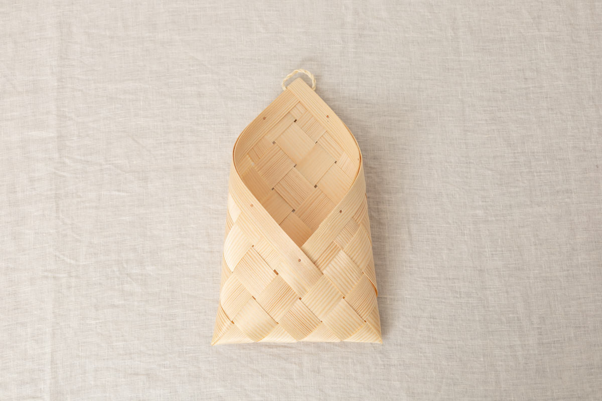 エストニア/パイン レターバスケット S・M・L 3サイズ 330705