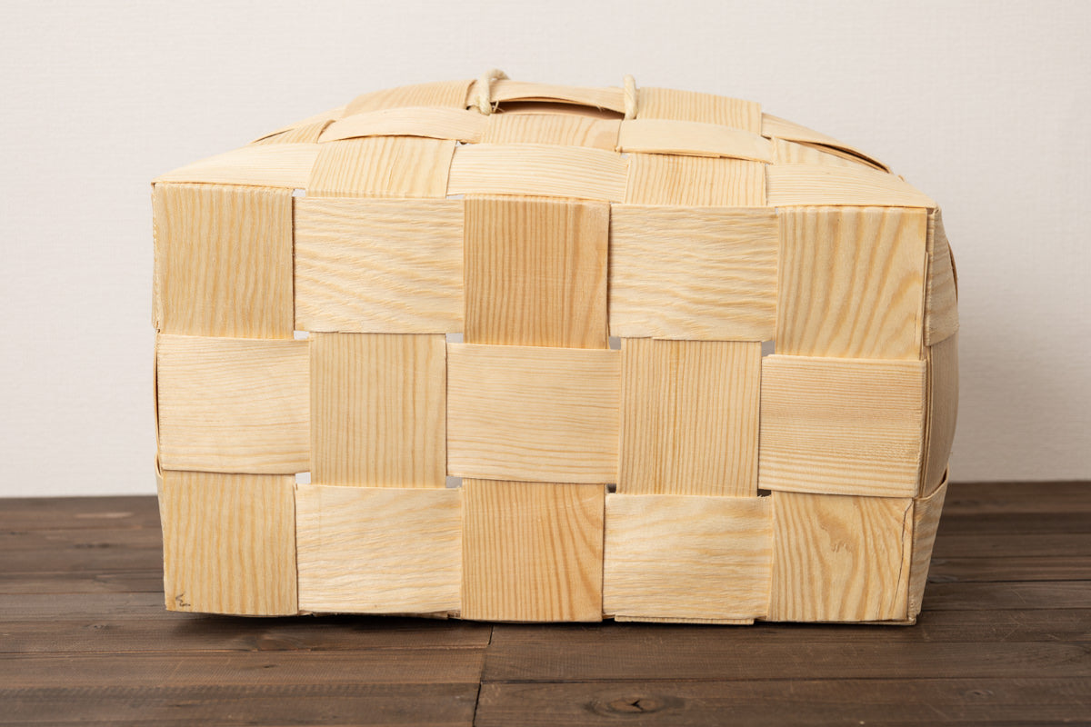 Shopping basket L 2-handles / Pine / EST 330713-3
