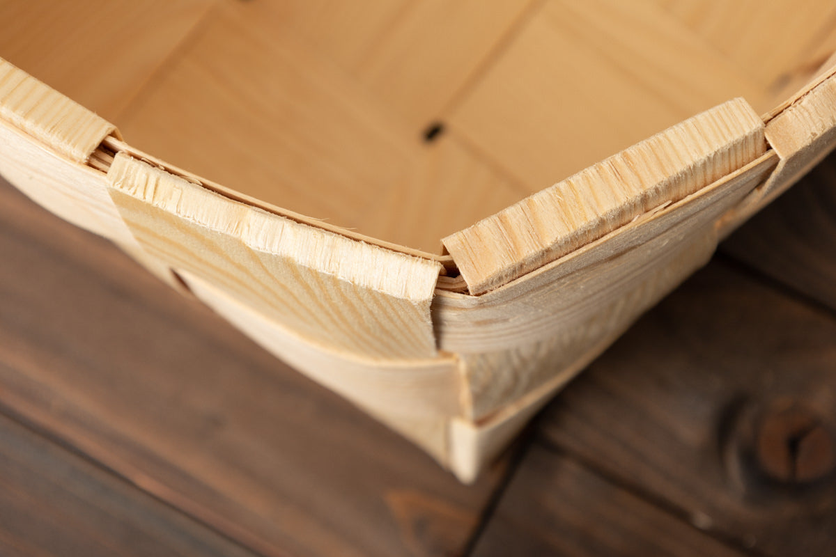 Shopping basket L 2-handles / Pine / EST 330713-3