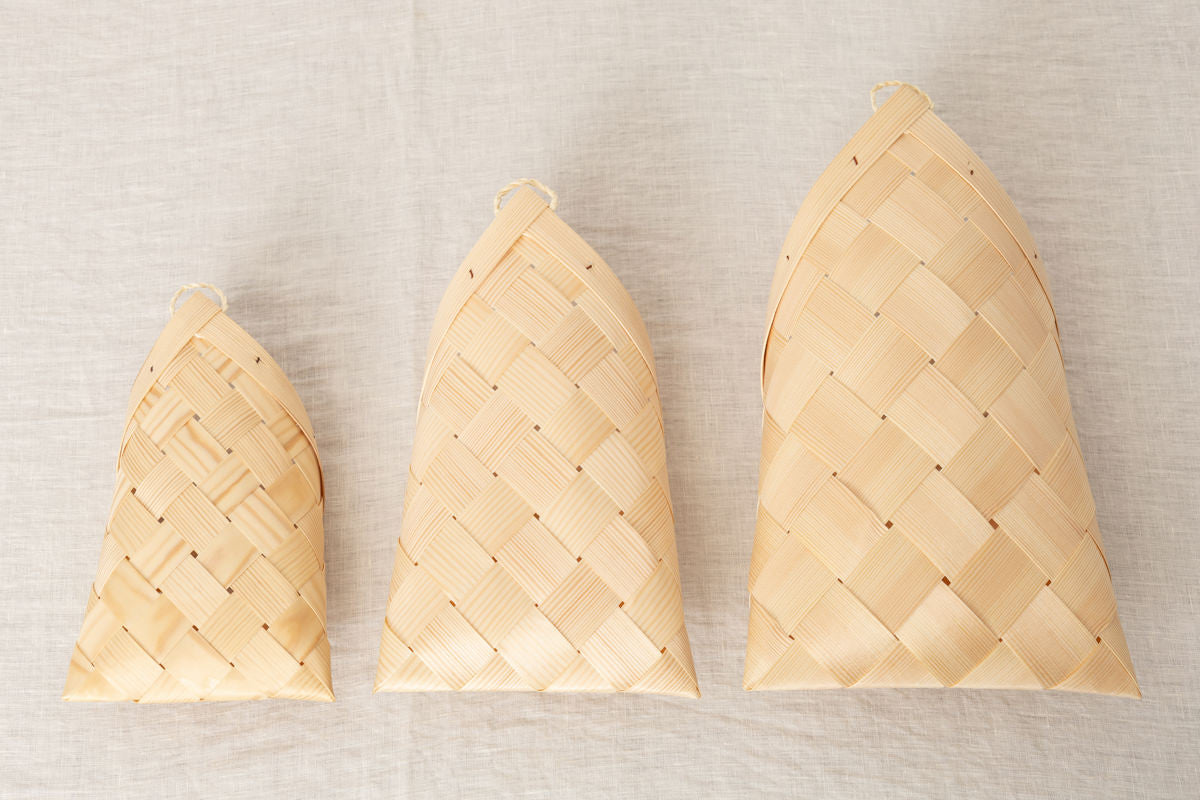 エストニア/パイン レターバスケット S・M・L 3サイズ 330705