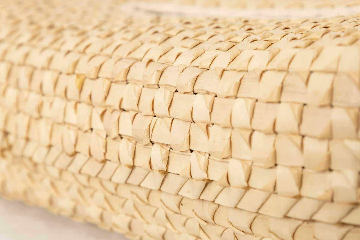 Kottan Tissue Box “Natural” / Palm leaf / IND 330903-1
