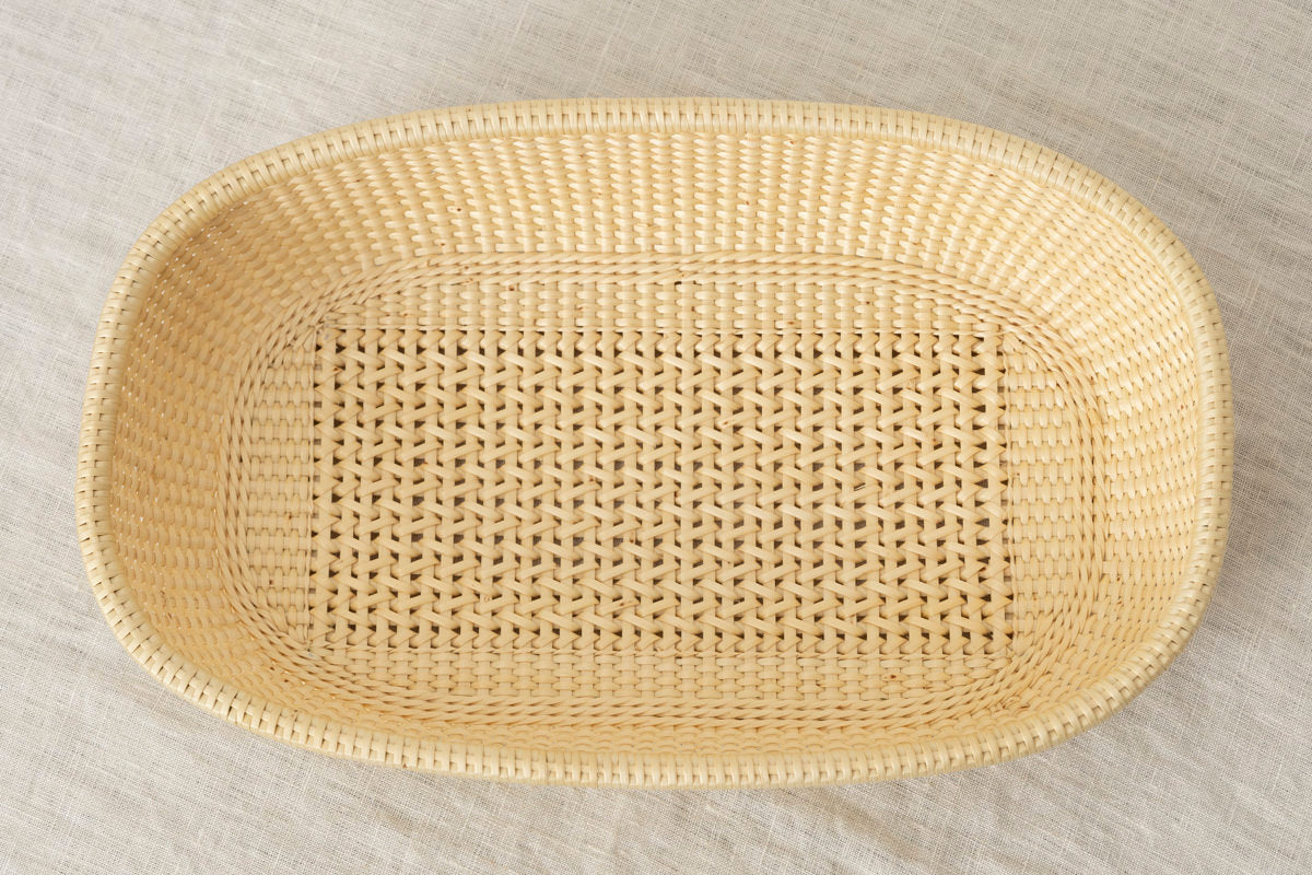 Fine Weave Bread Basket / Willow / BEL 440304-1