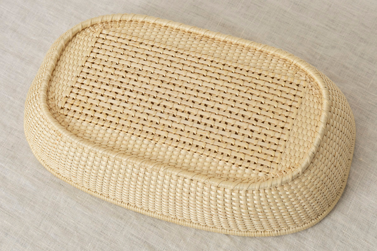 Fine Weave Bread Basket / Willow / BEL 440304-1