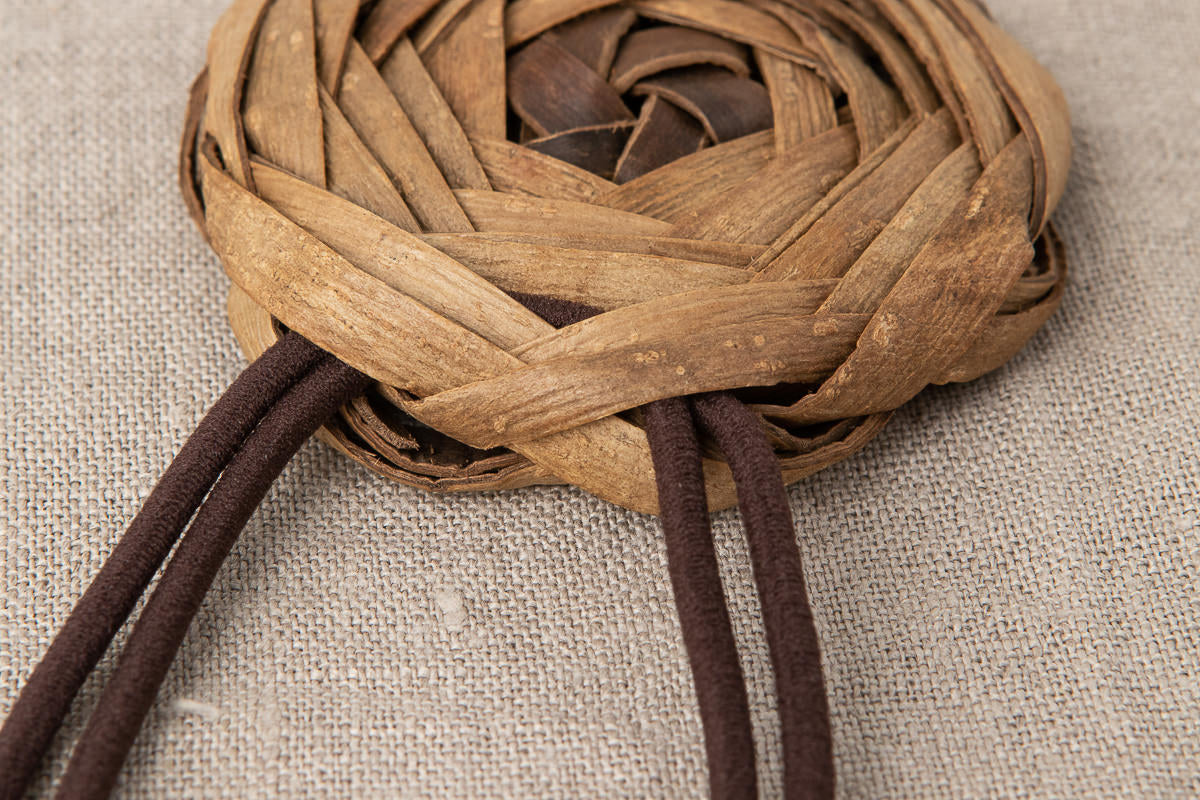 Pendant “Rose” / Walnut Bark / Yamagata-JPN 311416