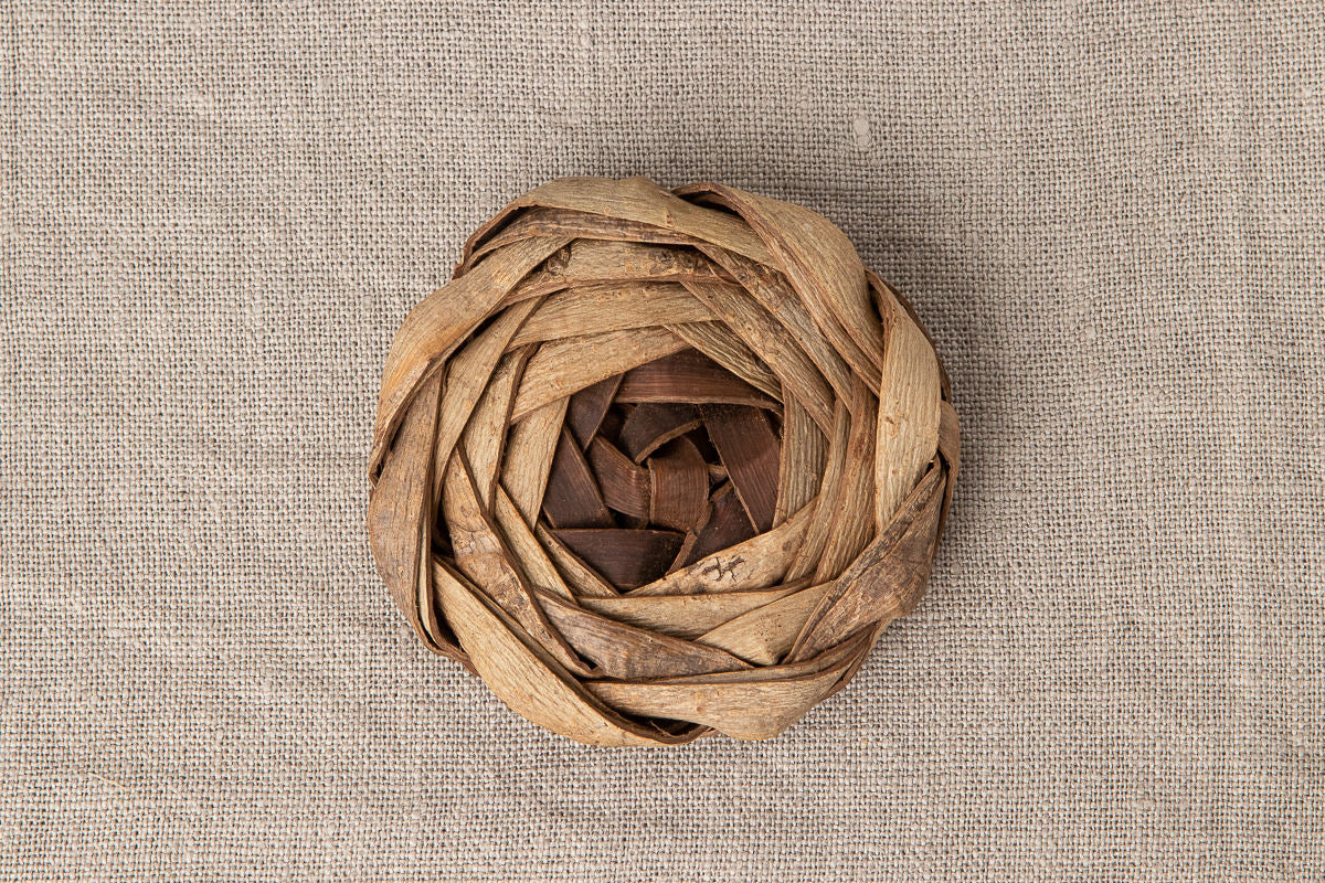 Brooch "Rose" (2 types) / Walnut / Yamagata-JPN 311415