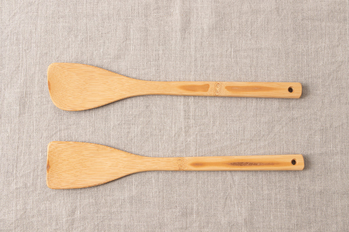 Cooking Spatula / Smoked Bamboo / Kochi-JPN 321208
