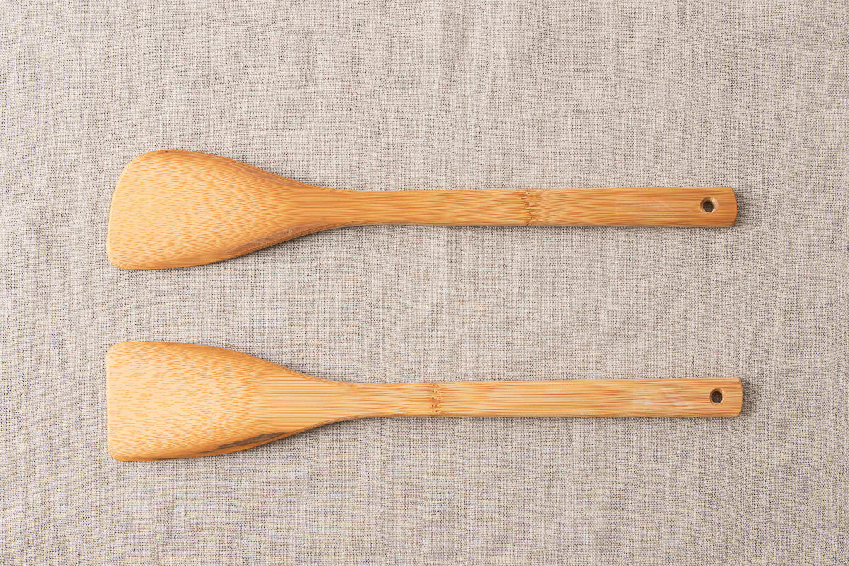 Cooking Spatula / Smoked Bamboo / Kochi-JPN 321208