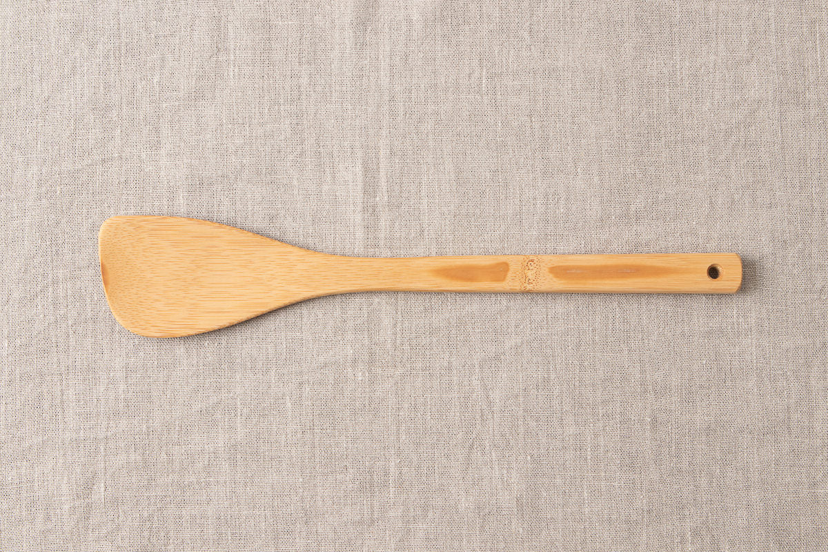 Cooking Spatula / Smoked Bamboo / Kochi-JPN 321208