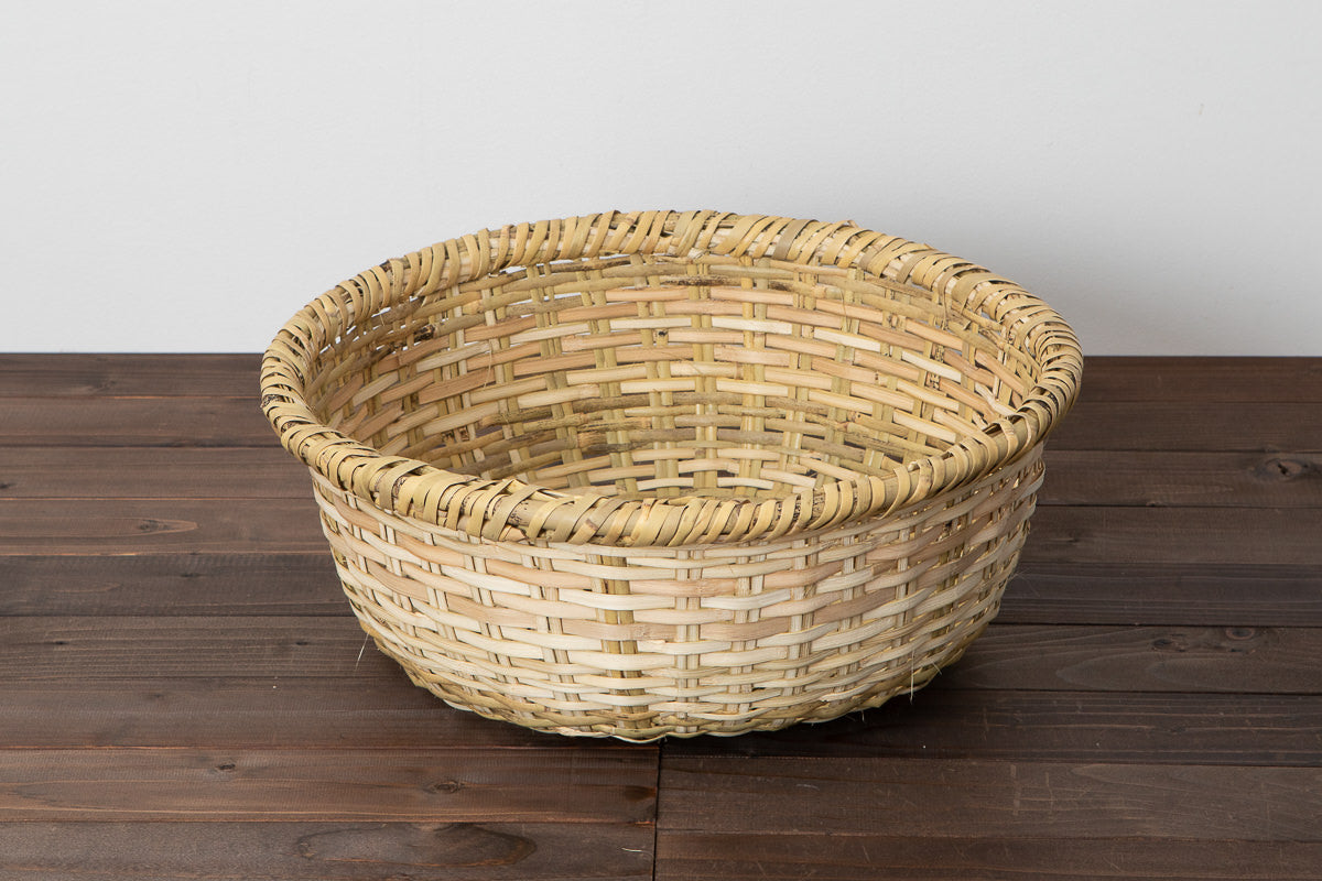 Harvest basket “Paisuke” / Nemagari bamboo / Nagano-JPN 610218-1