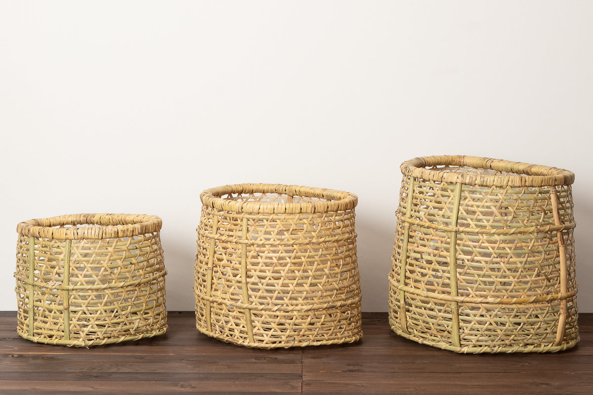 Carrying Basket / Nemagari Bamboo / Fukushima-JPN 720619