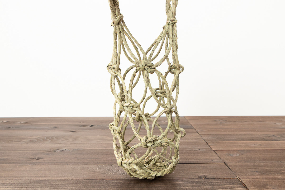Bottle basket S, M, L / “Igusa” rush / Okayama-JPN 330311