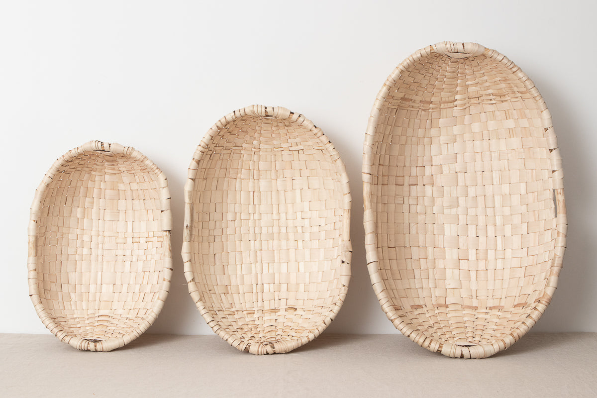 Oval basket S, M ,L / Hazel / POL 340215