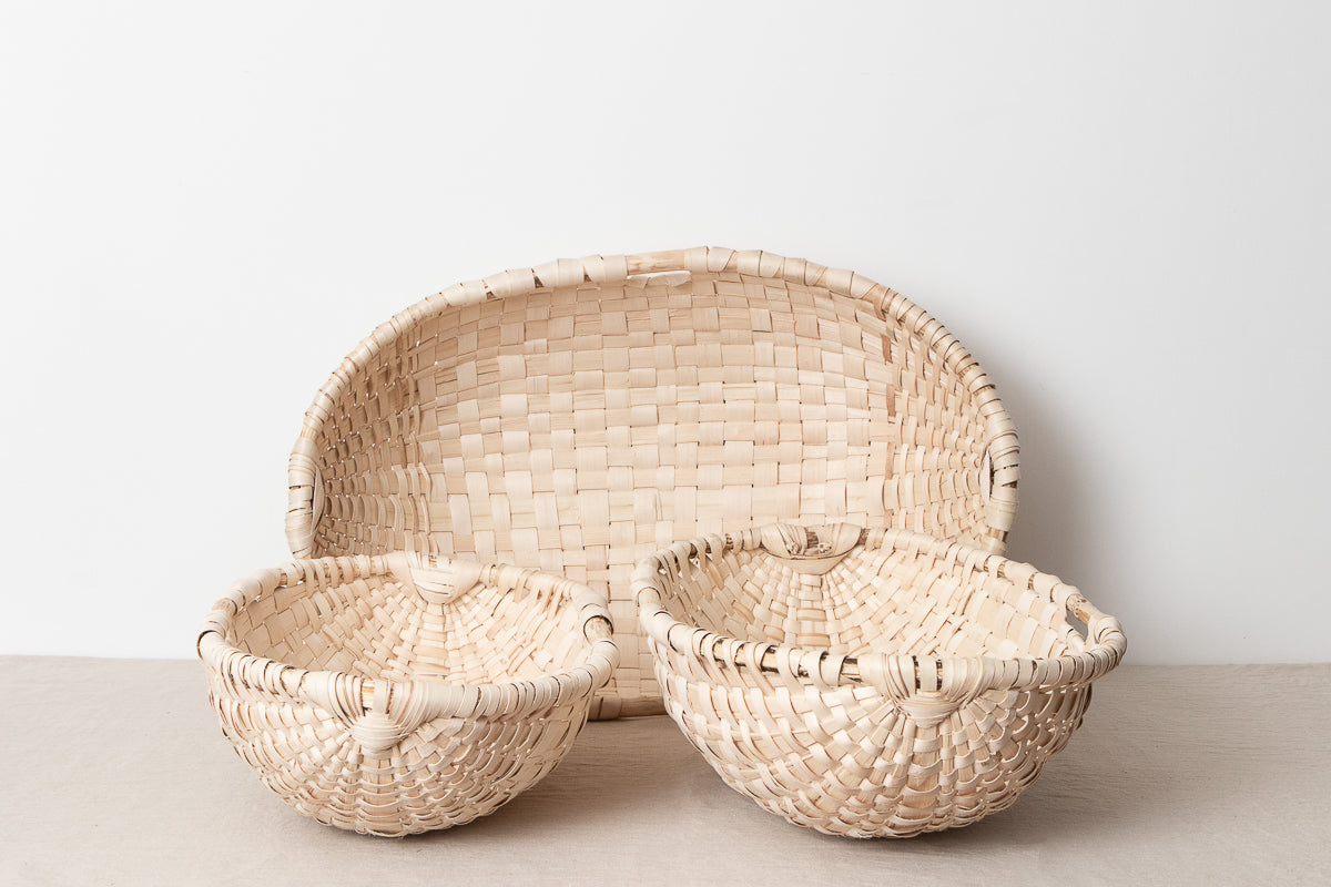 Oval basket S, M ,L / Hazel / POL 340215