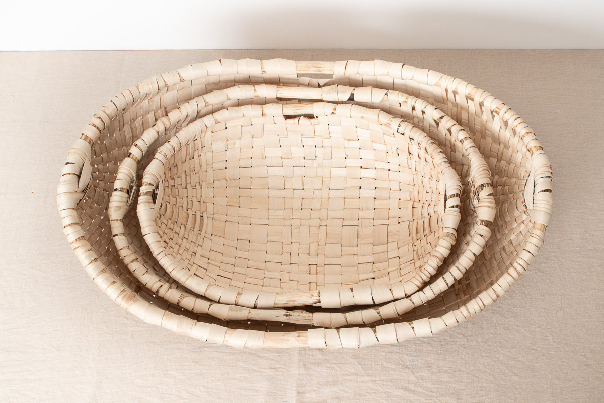 Oval basket S, M ,L / Hazel / POL 340215