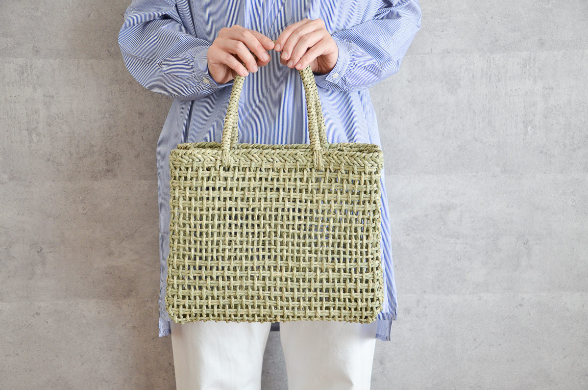 Hand bag S, M, L / “Igusa” rush / Okayama-JPN 330301