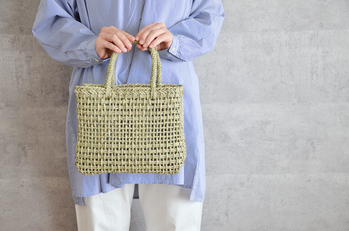 Hand bag S, M, L / “Igusa” rush / Okayama-JPN 330301