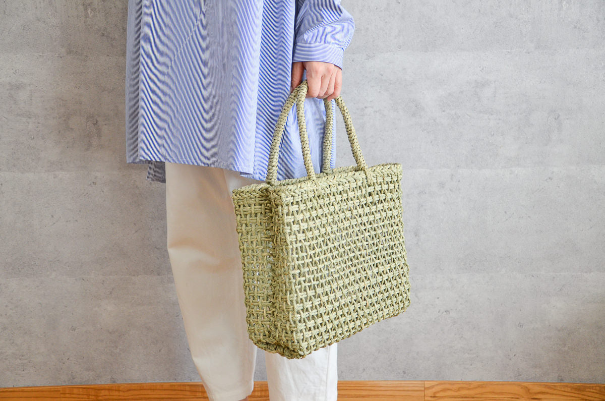 Hand bag S, M, L / “Igusa” rush / Okayama-JPN 330301