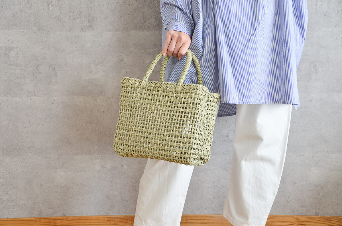 Hand bag S, M, L / “Igusa” rush / Okayama-JPN 330301