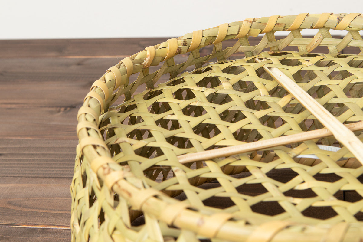 Dish Basket / Nemagari Bamboo / Nagano-JPN 610207
