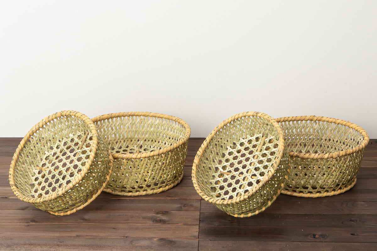 Dish Basket / Nemagari Bamboo / Nagano-JPN 610207