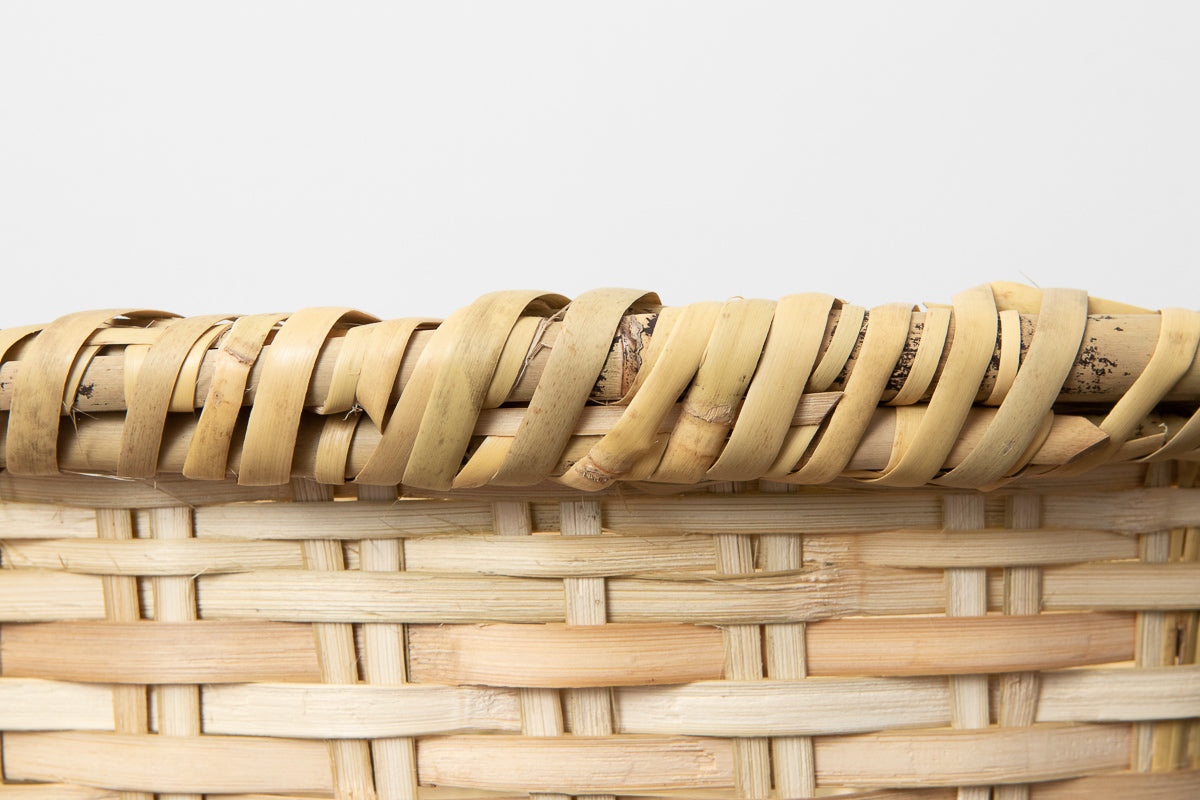 Harvest basket “Paisuke” / Nemagari bamboo / Nagano-JPN 610218-1