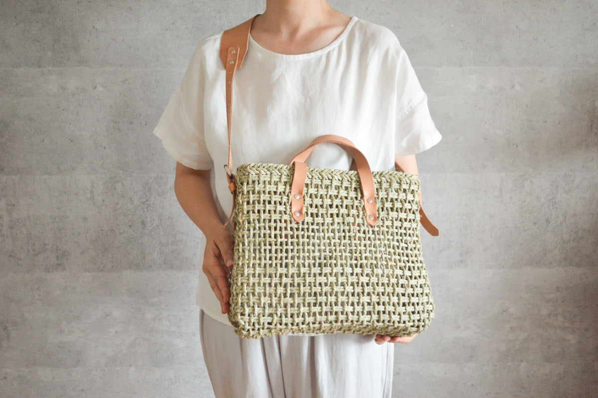 2-way Tote M, L / “Igusa” rush / Okayama-JPN 330306