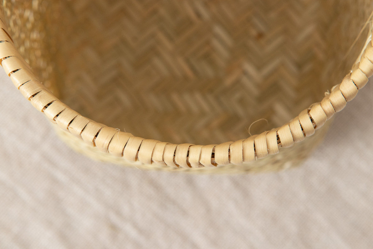 Harvest basket mini / Suzu bamboo / Iwate-JPN 450803-1