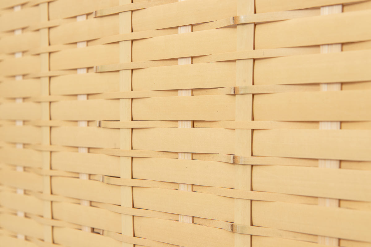 Magazine basket / White bamboo / Kagoshima-JPN 321108-1