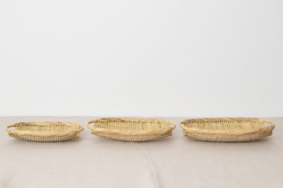 Oval Strainer with Handle “Type B” / Suzutake Bamboo / Iwate-JPN 450812
