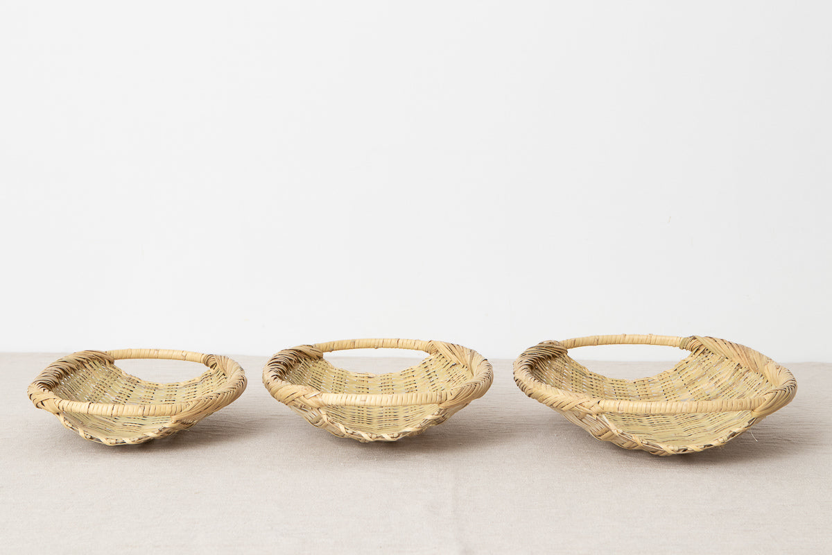 Oval Strainer with Handle “Type B” / Suzutake Bamboo / Iwate-JPN 450812