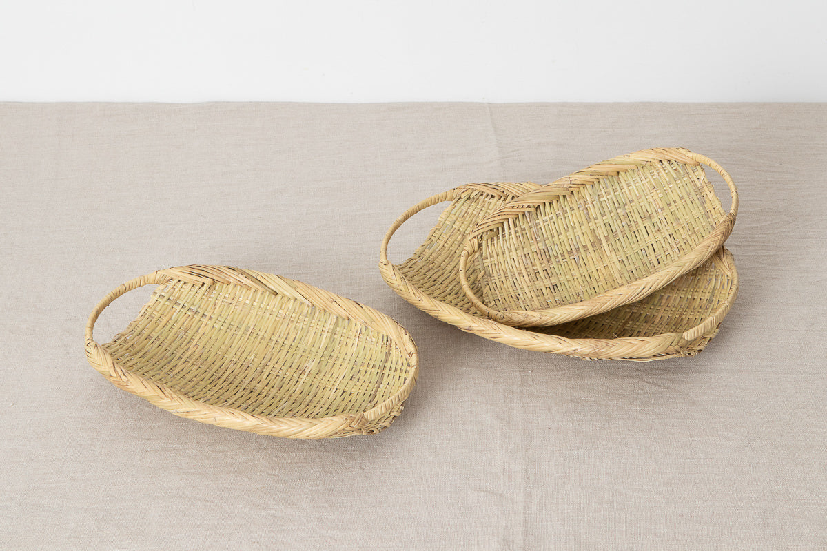 Oval Strainer with Handle “Type B” / Suzutake Bamboo / Iwate-JPN 450812