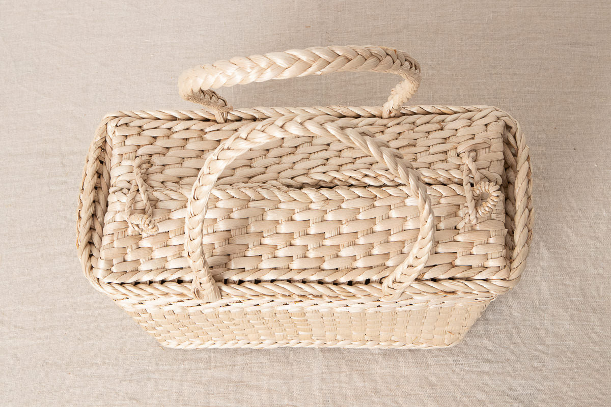 ポーランド/がま Basket Bag 340212-1