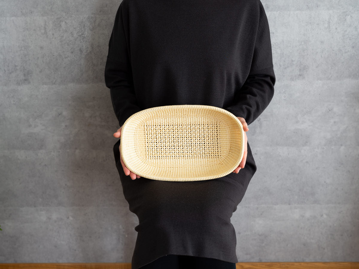 Fine Weave Bread Basket / Willow / BEL 440304-1