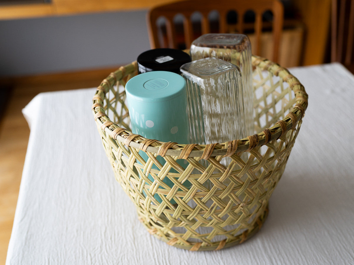 Dish Basket “Gokago” / Suzutake Bamboo / Iwate-JPN 450807